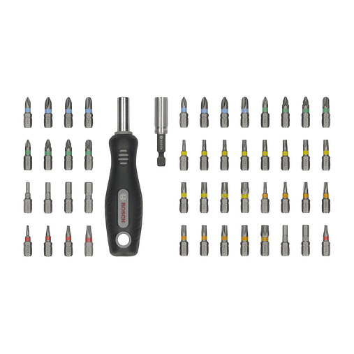 Conjunto de pontas de aparafusar Extra Hard, 50 unid. Expositor BOSCH 2