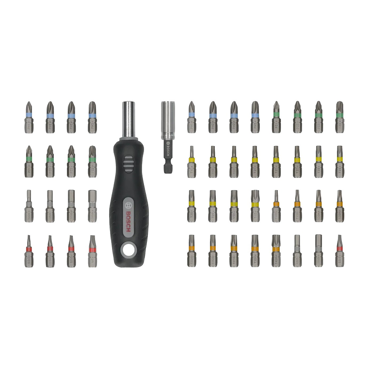 Conjunto de pontas de aparafusar Extra Hard, 50 unid. Expositor BOSCH 2