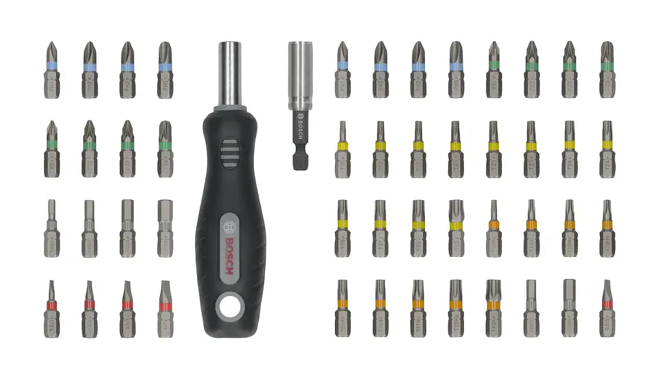 Conjunto de pontas de aparafusar Extra Hard, 50 unid. Expositor BOSCH 2