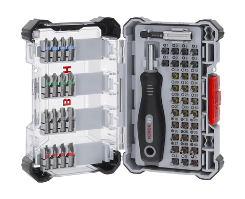 Conjunto de pontas de aparafusar Extra Hard, 50 unid. Expositor BOSCH