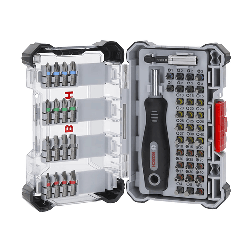 Conjunto de pontas de aparafusar Extra Hard, 50 unid. Expositor BOSCH 1