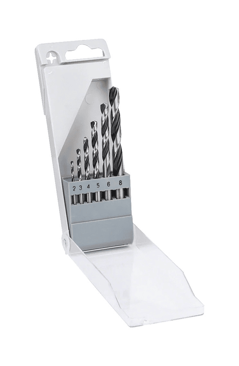 Conjunto de brocas para metal HSS PointTeQ, 6 peças BOSCH