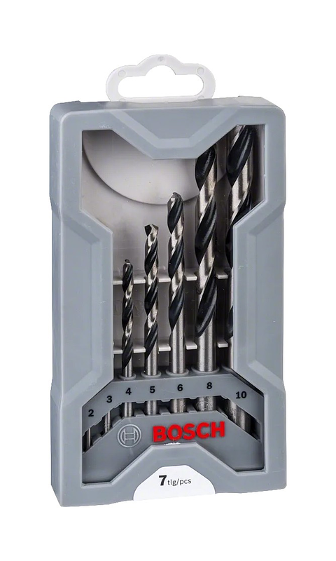 Conjunto de brocas para metal HSS PointTeQ, 7 peças BOSCH