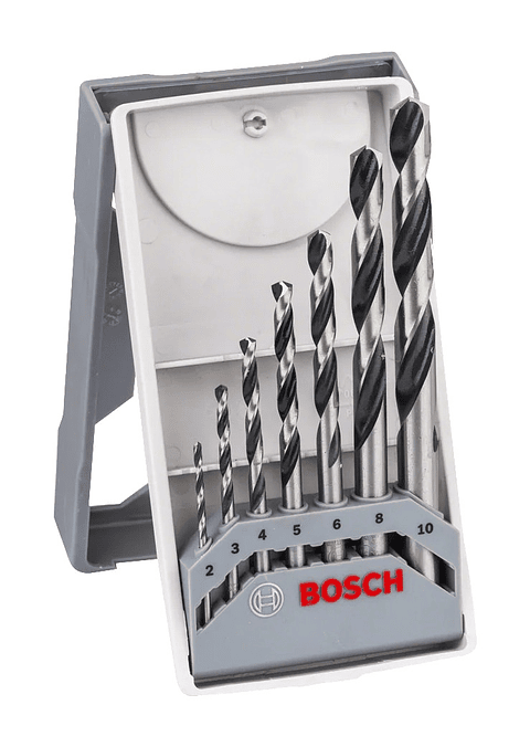 Conjunto de brocas para metal HSS PointTeQ, 7 peças BOSCH