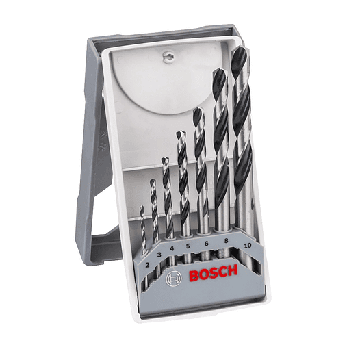 Conjunto de brocas para metal HSS PointTeQ, 7 peças BOSCH 1