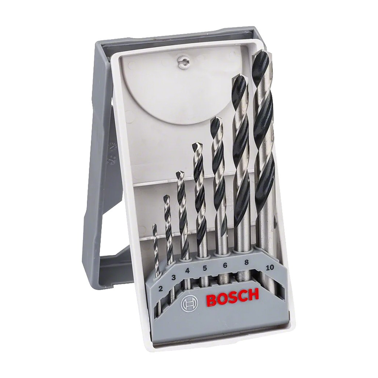 Conjunto de brocas para metal HSS PointTeQ, 7 peças BOSCH 1