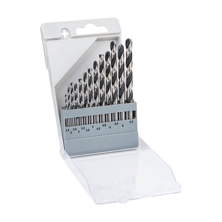 Conjunto de brocas para metal HSS PointTeQ, 13 peças BOSCH  1
