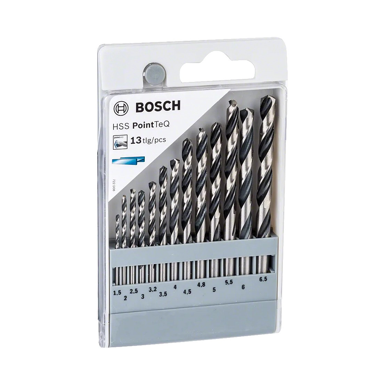Conjunto de brocas para metal HSS PointTeQ, 13 peças BOSCH  3
