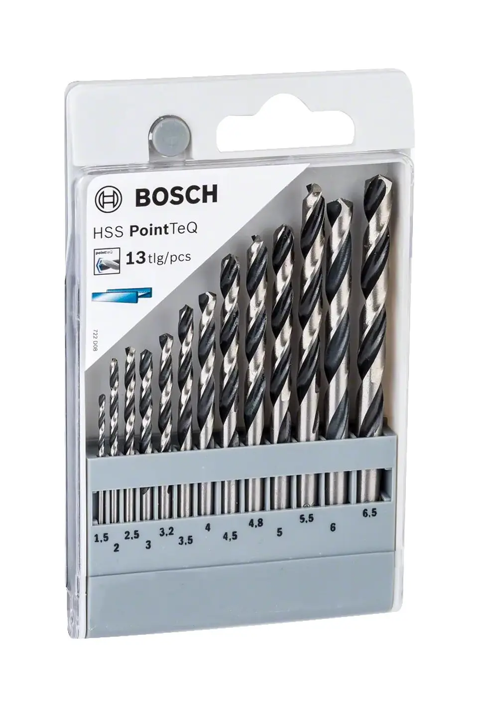 Conjunto de brocas para metal HSS PointTeQ, 13 peças BOSCH  3