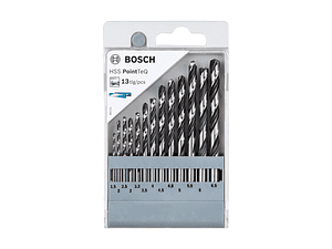 Conjunto de brocas para metal HSS PointTeQ, 13 peças BOSCH 
