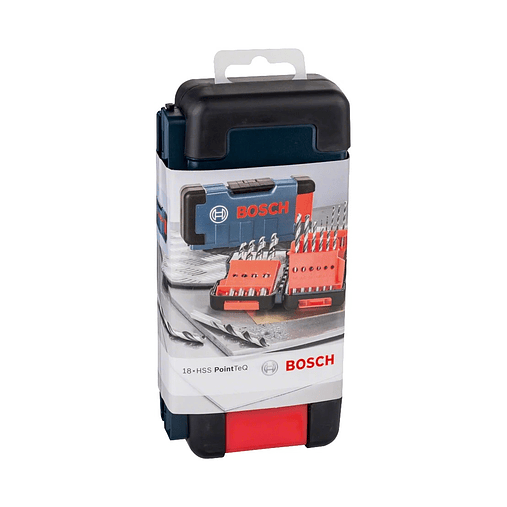 Conjunto de brocas para metal HSS PointTeQ, 18 peças BOSCH 2