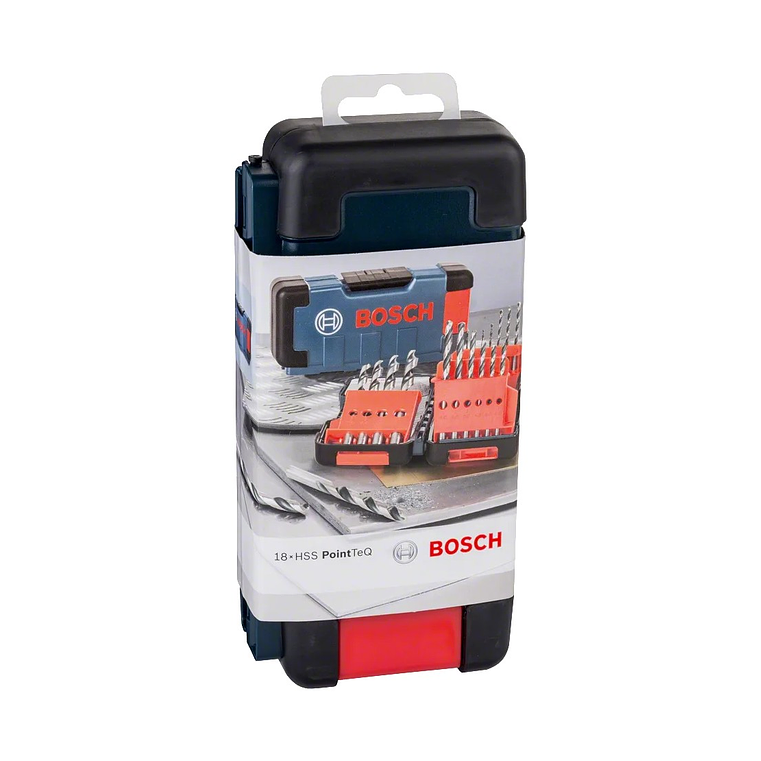Conjunto de brocas para metal HSS PointTeQ, 18 peças BOSCH 2