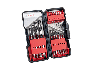Conjunto de brocas para metal HSS PointTeQ, 18 peças BOSCH