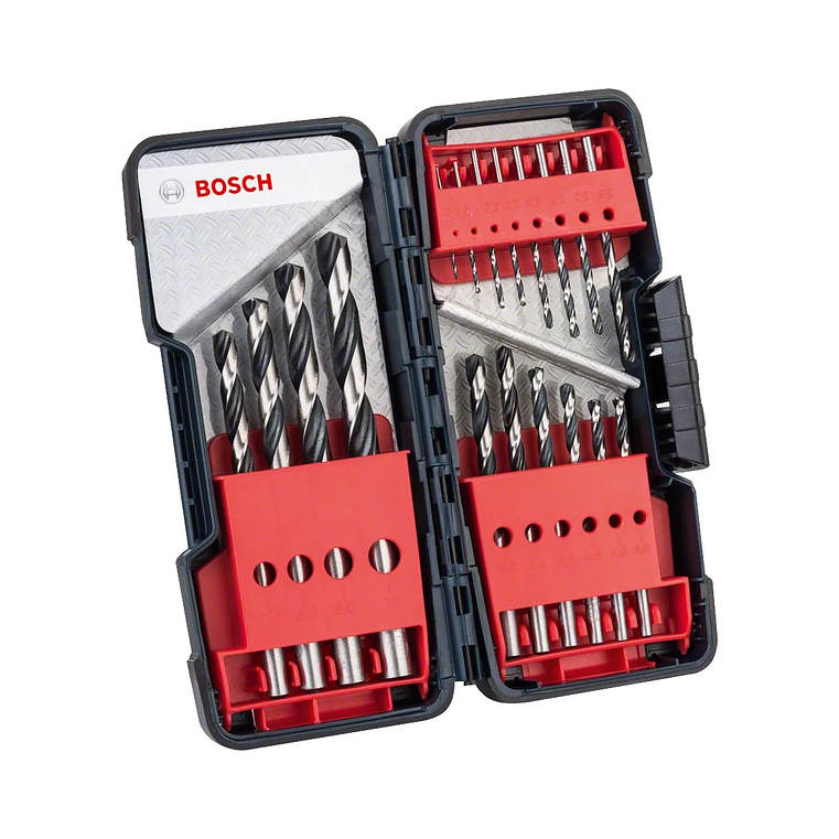 Conjunto de brocas para metal HSS PointTeQ, 18 peças BOSCH 1