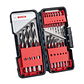 Conjunto de brocas para metal HSS PointTeQ, 18 peças BOSCH - thumbnail 1