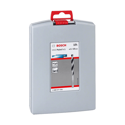 Conjunto de brocas para metal HSS PointTeQ, 19 peças BOSCH 2