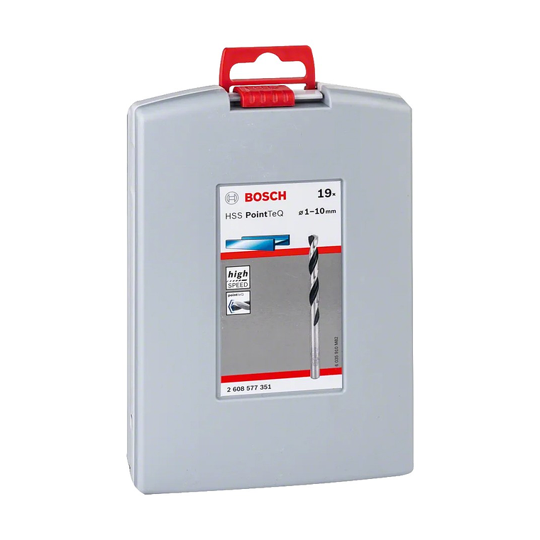 Conjunto de brocas para metal HSS PointTeQ, 19 peças BOSCH 2