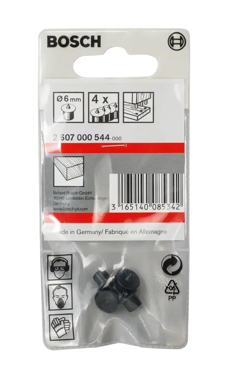 Conjunto de posicionador de bucha, 4 peças BOSCH  2