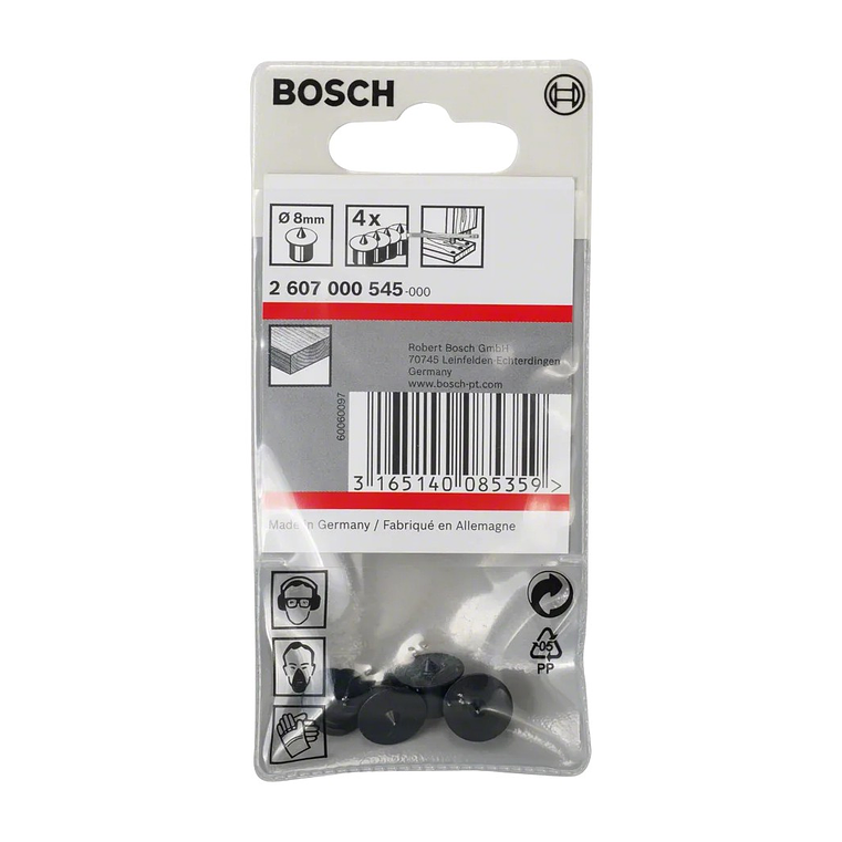 Conjunto de posicionador de bucha, 4 peças BOSCH 2