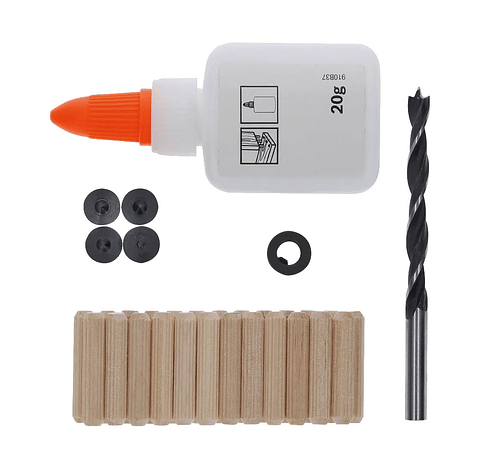 Conjunto de bucha de madeira, 32 peças BOSCH