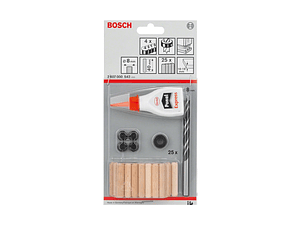 Conjunto de bucha de madeira, 32 peças BOSCH 