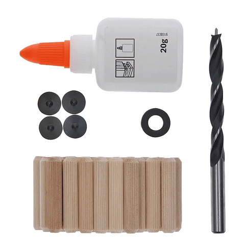 Conjunto de bucha de madeira, 32 peças BOSCH 