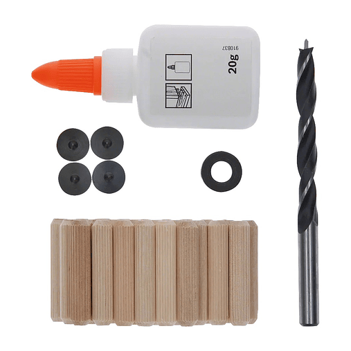 Conjunto de bucha de madeira, 32 peças BOSCH  1