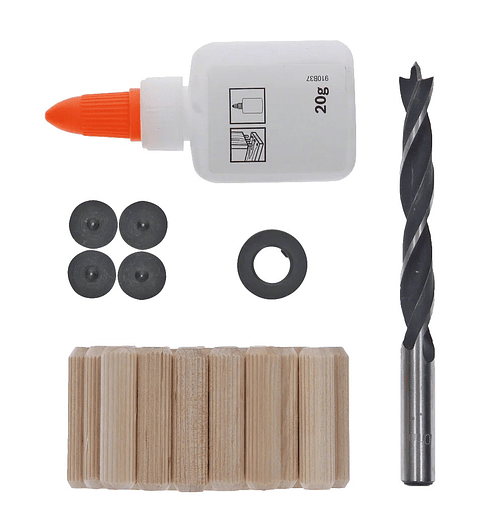 Conjunto de bucha de madeira, 27 peças BOSCH