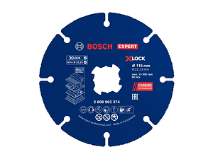 Disco abrasivo de Ø115mm carboneto EXPERT Multi Material BOSCH 