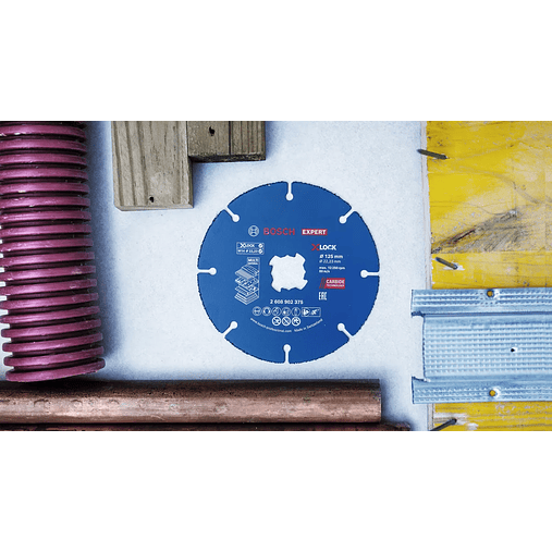 Disco abrasivo de Ø115mm carboneto EXPERT Multi Material BOSCH  16