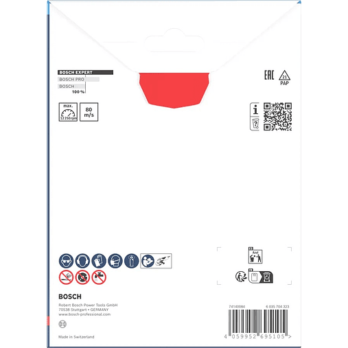 Disco abrasivo de Ø125mm carboneto EXPERT Multi Material BOSCH 4