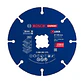Disco abrasivo de Ø125mm carboneto EXPERT Multi Material BOSCH - vignette 1