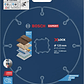 Disco abrasivo de Ø125mm carboneto EXPERT Multi Material BOSCH - Miniatura 3