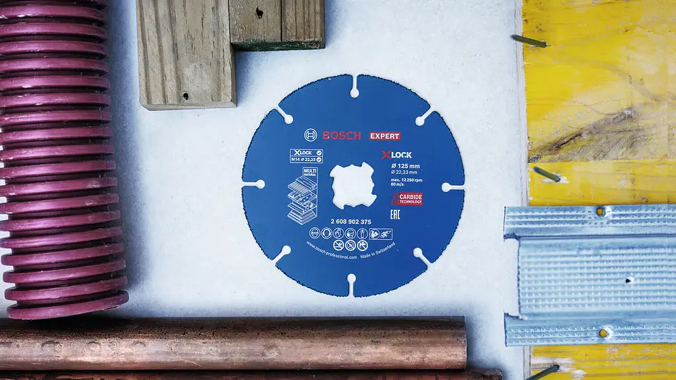 Disco abrasivo de Ø115mm carboneto EXPERT Multi Material (10 unids) BOSCH 15