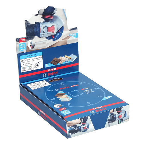 Disco abrasivo de Ø115mm carboneto EXPERT Multi Material (10 unids) BOSCH 3