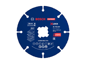 Disco abrasivo de Ø115mm carboneto EXPERT Multi Material (10 unids) BOSCH