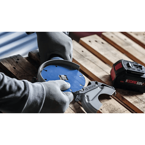 Disco abrasivo de Ø125mm carboneto EXPERT Multi Material (10 unids) BOSCH  8