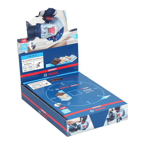 Disco abrasivo de Ø125mm carboneto EXPERT Multi Material (10 unids) BOSCH  2