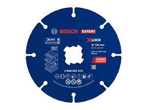 Disco abrasivo de Ø125mm carboneto EXPERT Multi Material (10 unids) BOSCH 
