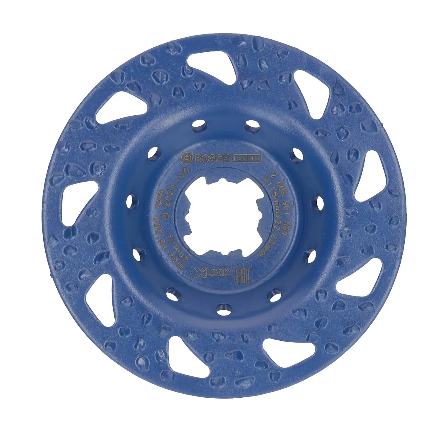 Cabeça de rebarbadora em carboneto Ø115mm EXPERT Multi Material BOSCH  1