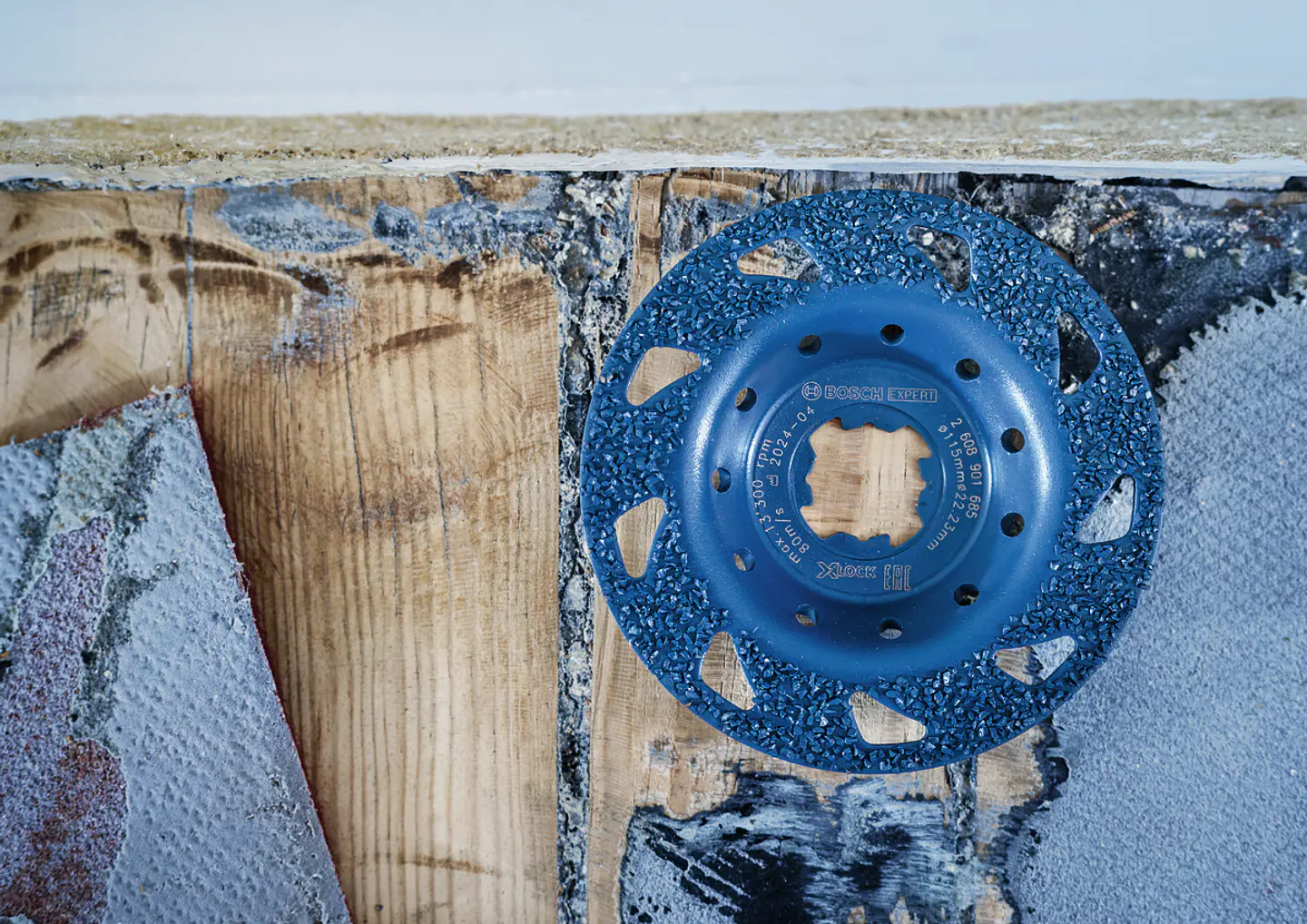 Cabeça de rebarbadora em carboneto Ø115mm EXPERT Multi Material BOSCH  16