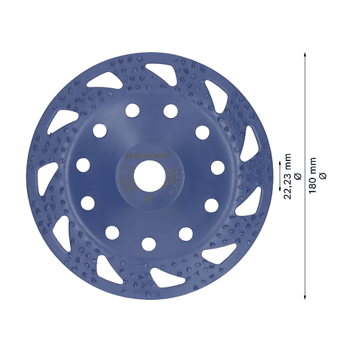 Cabeça de rebarbadora Ø180mm em carboneto EXPERT Multi Material BOSCH 2