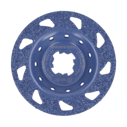 Cabeça de rebarbadora Ø115mm em carboneto EXPERT Multi Material BOSCH  1