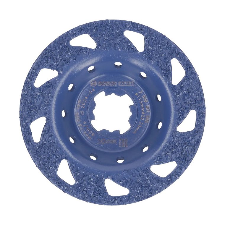 Cabeça de rebarbadora Ø115mm em carboneto EXPERT Multi Material BOSCH  1