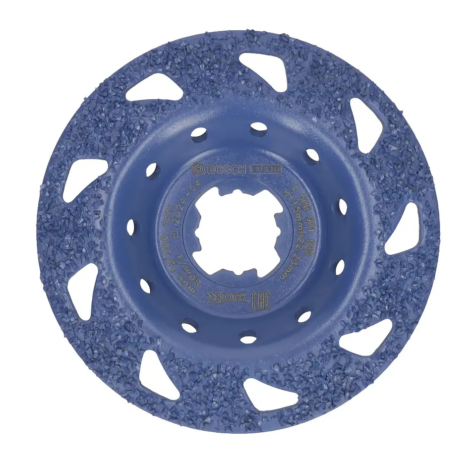 Cabeça de rebarbadora Ø115mm em carboneto EXPERT Multi Material BOSCH 1