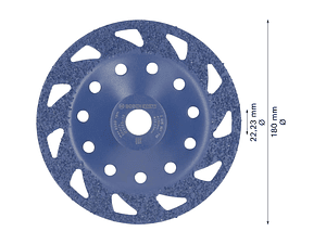 Cabeça de rebarbadora em carboneto Ø180mm EXPERT Multi Material BOSCH
