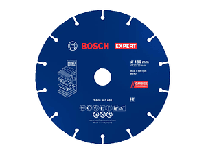 Disco abrasivo de carboneto Ø180mm EXPERT Multi Material BOSCH 