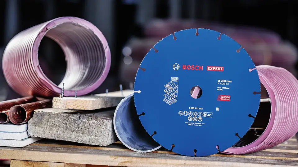 Disco abrasivo de carboneto Ø180mm EXPERT Multi Material BOSCH  5