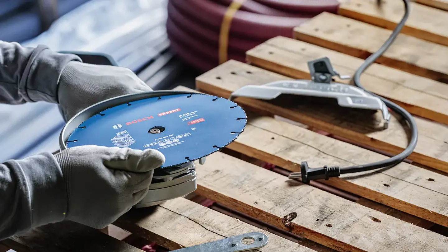 Disco abrasivo de carboneto Ø230mm EXPERT Multi Material BOSCH 4