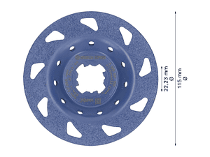 Cabeça de rebarbadora em carboneto Ø115mm EXPERT Multi Material BOSCH 